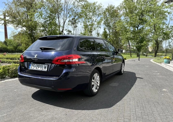 Peugeot 308 cena 43665 przebieg: 175000, rok produkcji 2017 z Szczebrzeszyn małe 22